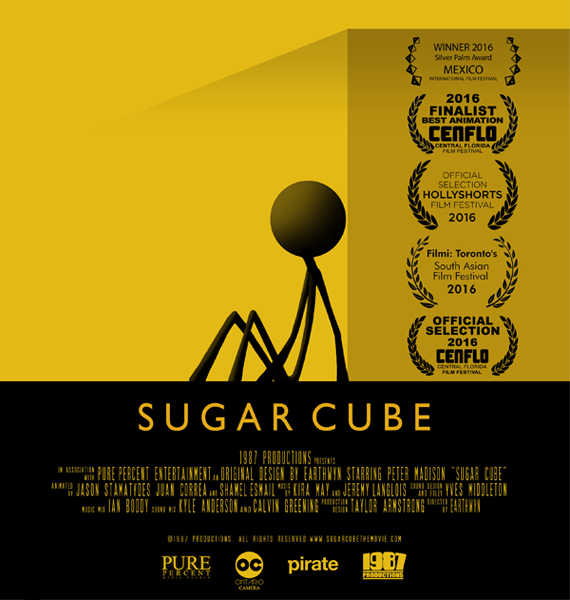 Information on the film sugar cube